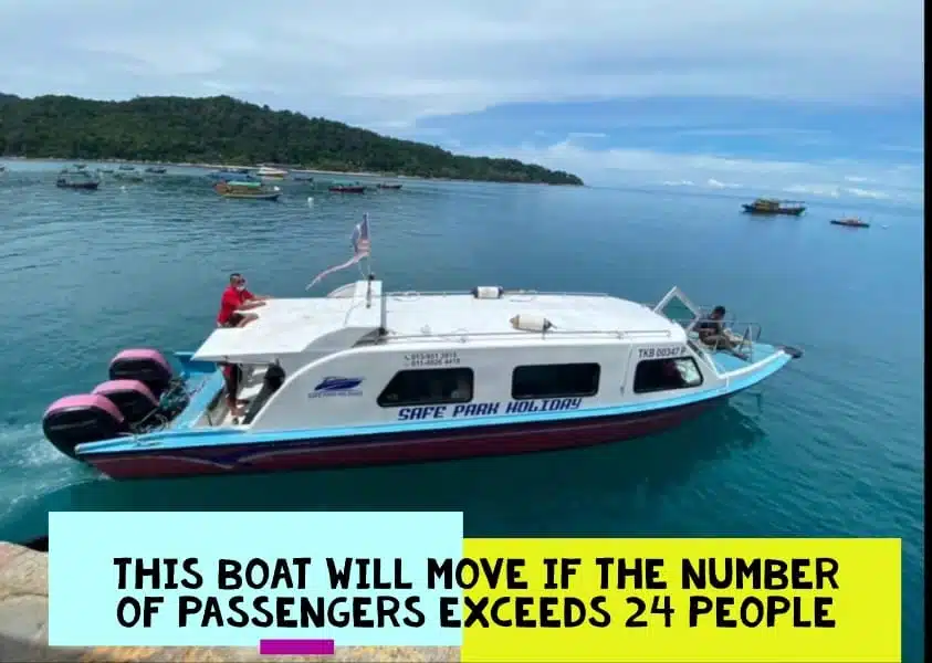 Boat To Perhentian From Besut Jetty